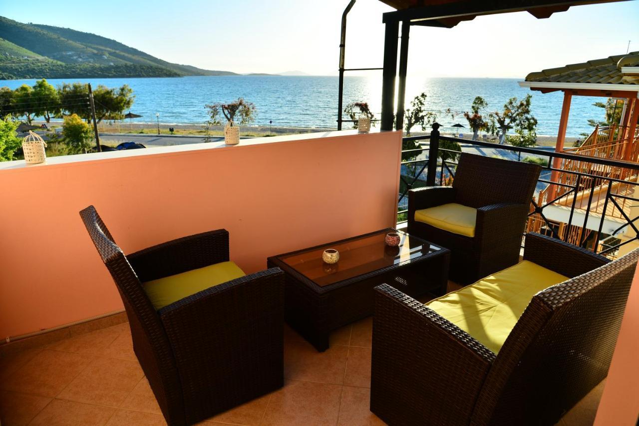 Sea View Luxury Apartment Plataria Extérieur photo